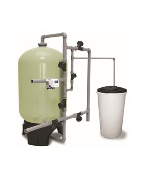 Commercial water softener systems